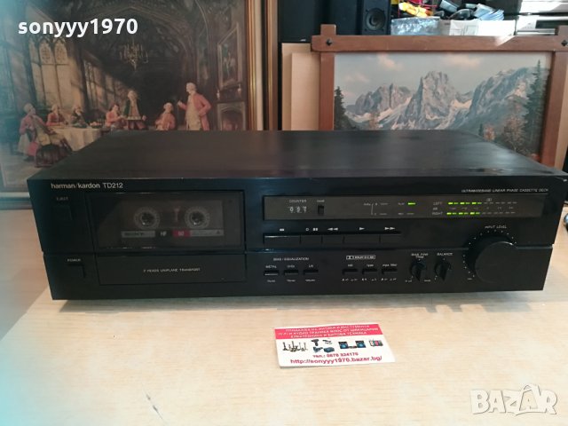 harman/kardon td212 made in japan 1104212116