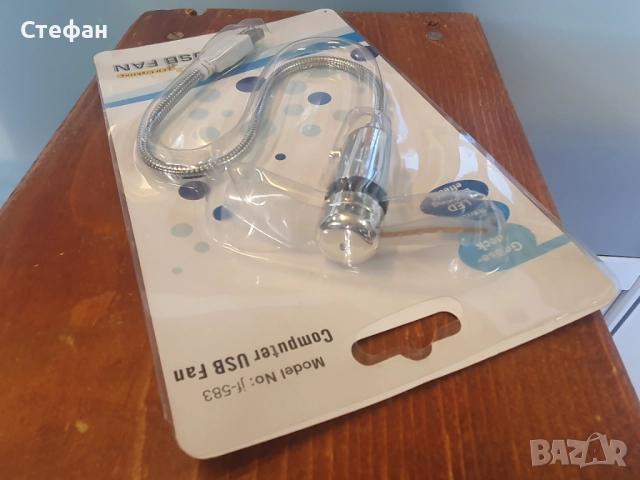 НОВО! Вентилатор с usb за лаптоп Computer USB Fan, снимка 5 - Лаптоп аксесоари - 51971468