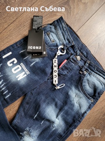 Дънки Dsquared2, снимка 5 - Детски панталони и дънки - 34640248