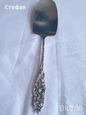 Сребърна лопатка, снимка 1 - Антикварни и старинни предмети - 44071143