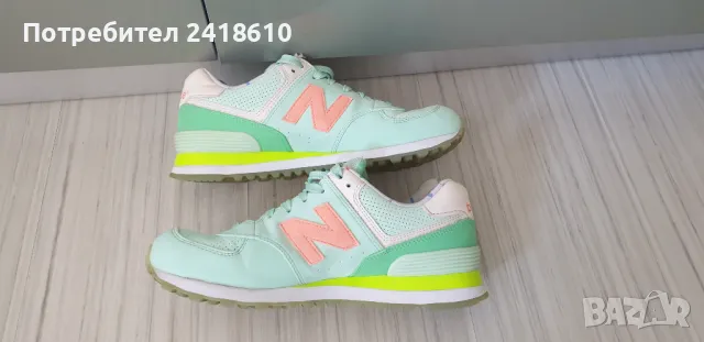 New Balance 574 Sneakers UK 6 US 8 Womens Size 39 /25см ОРИГИНАЛ! Дамски Кецове!, снимка 7 - Кецове - 50033148