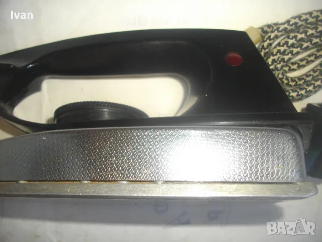 Руска СССР 1987г. Соц ЕЛЕКТРИЧЕСКА ЮТИЯ 1000 ВАТА модел УТ, произвеждан за България НРБ ОЛЕКОТЕНА, снимка 12 - Ютии - 48396415