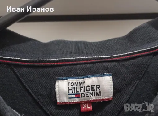 Оригинална фланелка Tommy Hilfiger, снимка 8 - Блузи - 48797160