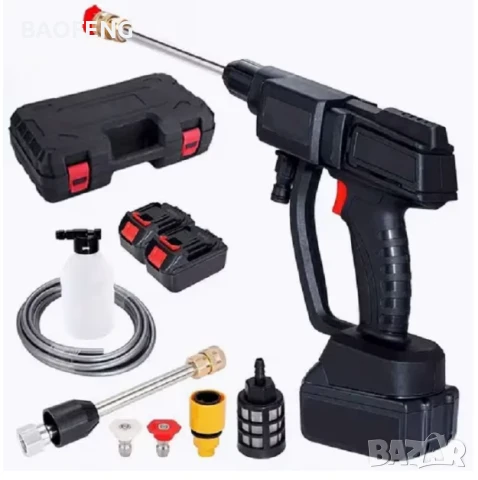 ТОП ЦЕНА АКУМУЛАТОРНА ВОДОСТРУЙКА за кола дом градина 30 bar, снимка 3 - Други инструменти - 50574891