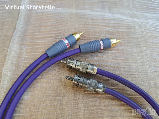 RCA cable The Chord Company - Silver Siren аудио кабел рца, снимка 10 - Други - 50433684