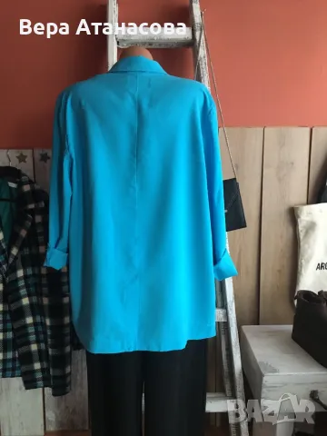 💙💙💙 Удължен блейзър Amisu👟 хл размер🔝, снимка 2 - Сака - 47470810