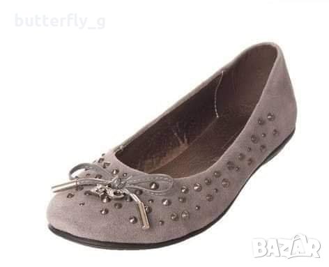 ENRICO COVERI оригинални черни обувки/балеринки от естествена кожа, снимка 2 - Детски обувки - 33118978