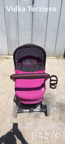 Продавам бебешка количка за момиченце, снимка 8 - Детски колички - 53076392