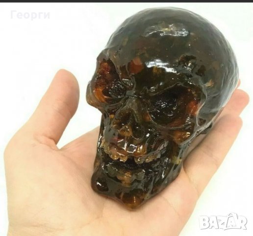 Масивна фигура от Балтийски кехлибар , снимка 9 - Други ценни предмети - 34636815