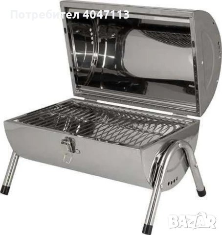 Барбекю на дървени въглища Muhler A-SS115, снимка 5 - Барбекюта - 51370267