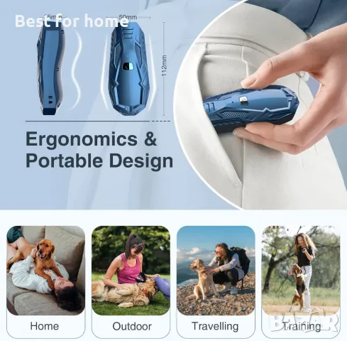 Устройство против лай на Queenmew, снимка 5 - За кучета - 49129216