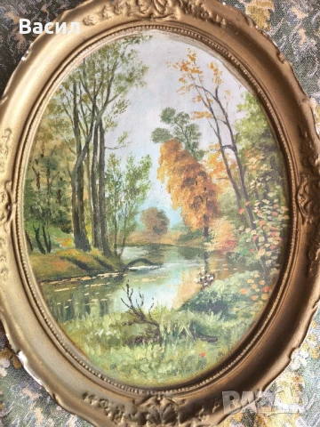 Стара картина, снимка 7 - Картини - 51114613