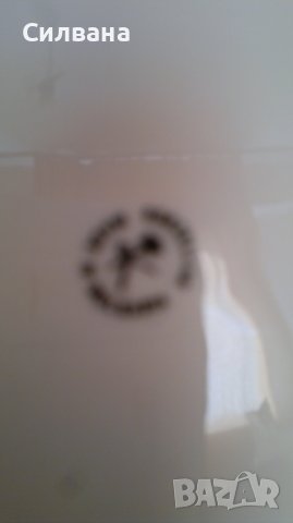 чиния от сервиз сини цветя, снимка 3 - Чинии - 38615848