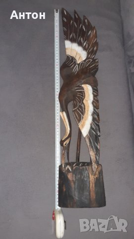 Африканска червена Чапла., снимка 2 - Декорация за дома - 39317815