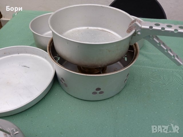 Стар к-т за готвене туристически, снимка 5 - Газови котлони - 36635851