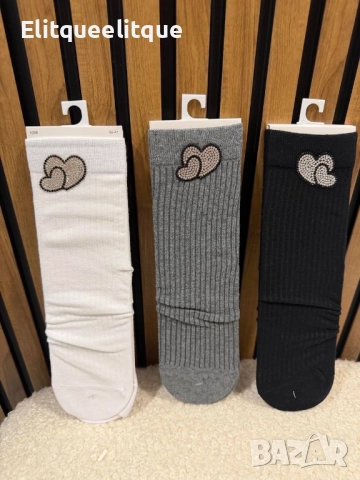чорапи 4 чифта , снимка 5 - Дамски чорапи - 52416022