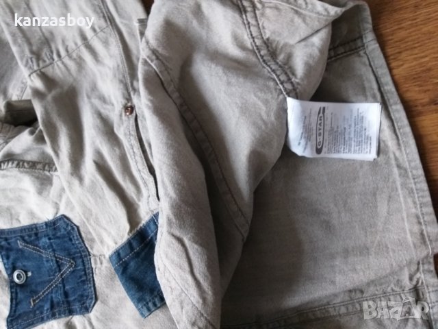 g-star comic 5620 long worker shirt wmn - страхотна дамска риза КАТО НОВА, снимка 7 - Ризи - 40855315