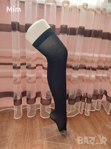 40 ден Черни дамски чорапи , снимка 5 - Бельо - 48363014