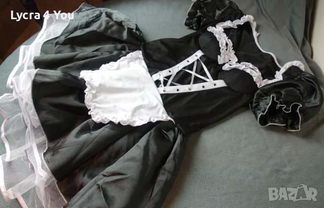 S/M размер костюмче камериерка/домашна помощница , снимка 8 - Костюми - 42998348