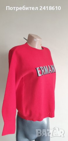 Ermanno Scervino Knit Womens Size 40/M НОВО! ОРИГИНАЛ! Пуловер Блуза!, снимка 6 - Пуловери - 43777977