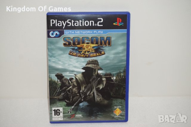 Игра за PS2 SOCOM: US Navy SEALs С Оригинална Кутия и Оригинален микрофон със слушалка, снимка 3 - Игри за PlayStation - 43824933