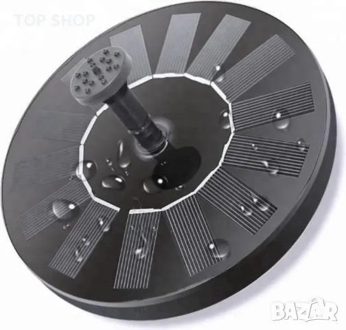 Соларен фонтан с 3 бр накраиници SOLAR, снимка 4 - Други - 48487039