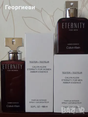 CK Eternity Amber essence , снимка 2 - Дамски парфюми - 49611692