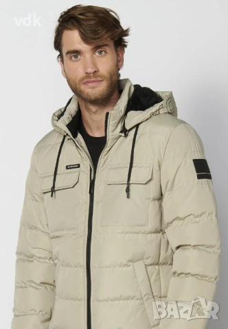 100% Оригинално чисто-ново с етикет страхотно мъжко зимно яке KOROSHI!, снимка 2 - Якета - 53133465