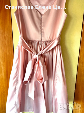 Официална розова рокля Junona, снимка 3 - Рокли - 36476669