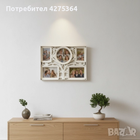 Рамка за снимки с часовник 2 в 1 - Дървото на живота, снимка 2 - Други - 52261921