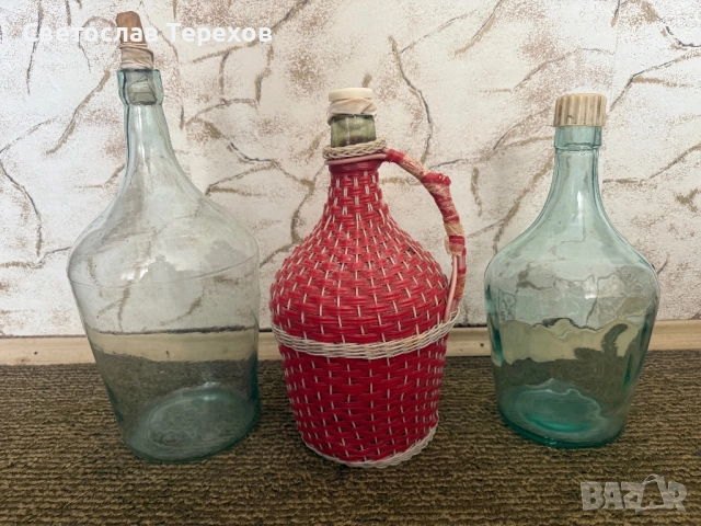 Продавам дамаджани за ракия, олио и др., снимка 13 - Буркани, бутилки и капачки - 34975951