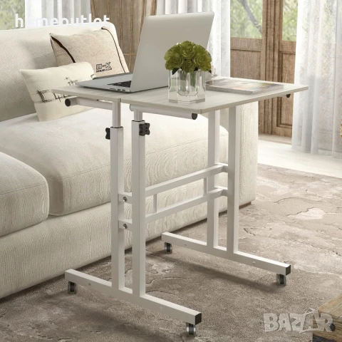 ПРОМОЦИЯ Мобилно бюро / работна станция с два плота и регулируема височина 10CZZS101- MP- N, снимка 5 - Бюра - 50710430