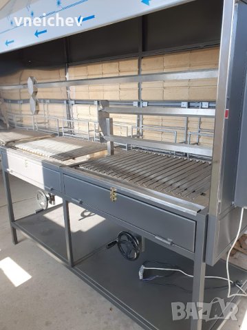 Професионална скара на дарва и въглища-чеверме