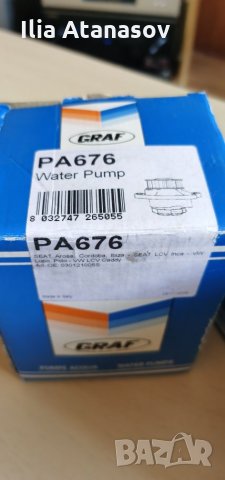 Водна помпа Graf PA391 PA676 PA747 WV Seat Citroen  Peugeot Fiat Rover Lancia Lada, снимка 11 - Части - 17132636