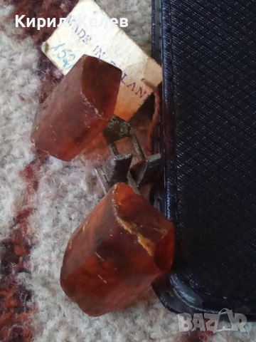 Ръкавели кехлибарени 53428, снимка 11 - Антикварни и старинни предмети - 53530746