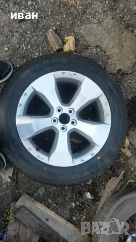 5х100х17 субару , снимка 3 - Гуми и джанти - 50035625