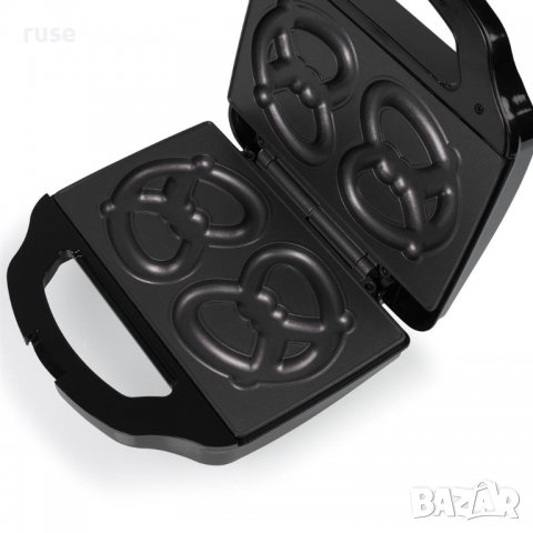 НОВИ! Уред за сандвичи тип гевреци брецел бретцел PRINCESS Pretzel maker, снимка 6 - Тостери - 36672867