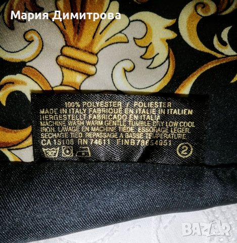 Колекционерски шал в черно 🖤 и златно 🤎 , снимка 5 - Шалове - 37340620
