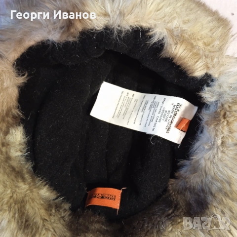 КАТО НОВА NAPAPIJRI 100% ОРИГИНАЛНА детска ушанка зимна шапка Напапири, снимка 7 - Шапки, шалове и ръкавици - 53064419