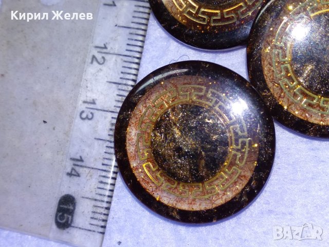 ТРИ СТАРИ ВИНТИДЖ ШИКОЗНИ КОПЧЕТА с ВЕРСАЧЕ ОРНАМЕНТИКА - от АРТ СИНТЕТИКА 41047, снимка 10 - Други - 43553149