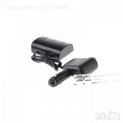 1528 Практичен разклонител за кола с 4 гнезда за запалка и USB вход, снимка 5 - Аксесоари и консумативи - 34580513
