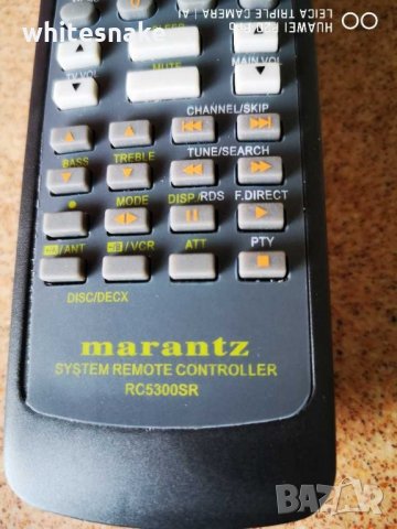 New * Marantz RC5300SR remote /дистанционно за ресийвър 5.1 , снимка 4 - Ресийвъри, усилватели, смесителни пултове - 28636555