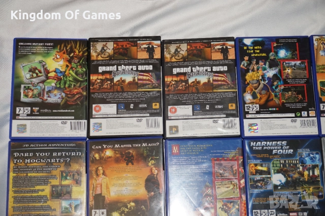 Игри за PS2 Crash Mutant/GTA San Andreas/Haunted Mansion/Naruto/Sonic/Harry Potter/Scooby-Doo/NBA 08, снимка 9 - Игри за PlayStation - 52594512