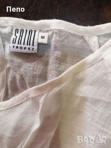 Бяла блуза, снимка 2 - Тениски - 33305510