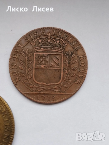 3 Френски жетона (1713-1853), снимка 5 - Нумизматика и бонистика - 52265445