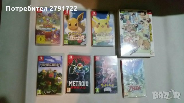 нови игри Zelda Metroid Pokemon WarioWare нинтендо Nintendo switch, снимка 2 - Игри за Nintendo - 29890199