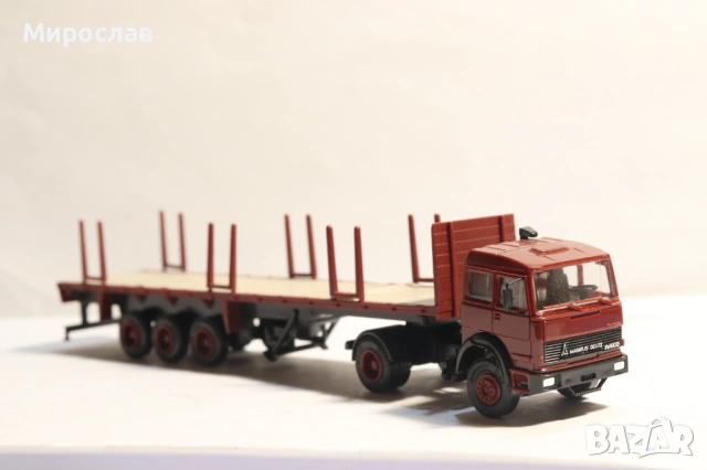HERPA H0 1/87 IVECO MAGIRUS КАМИОН ДЪРВАРКА МОДЕЛ КОЛИЧКА, снимка 6 - Колекции - 53606979