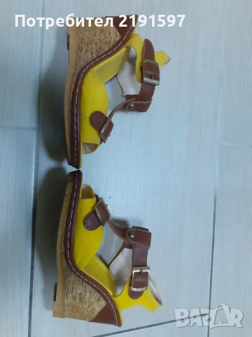 Дамски сандали на платформа Tendenz , снимка 4 - Сандали - 53509448