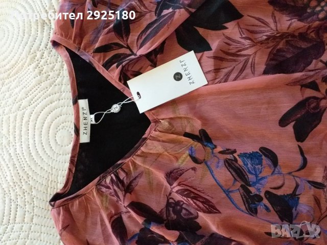 Блуза / тениска Zhenzi XL, снимка 3 - Туники - 37268863