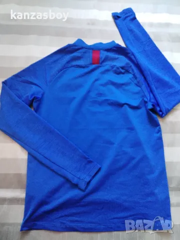 Nike Y NK FC BARCELONA STRIKE DRY - юношеска футболна блуза 158-170см., снимка 8 - Детски анцузи и суичери - 48383494